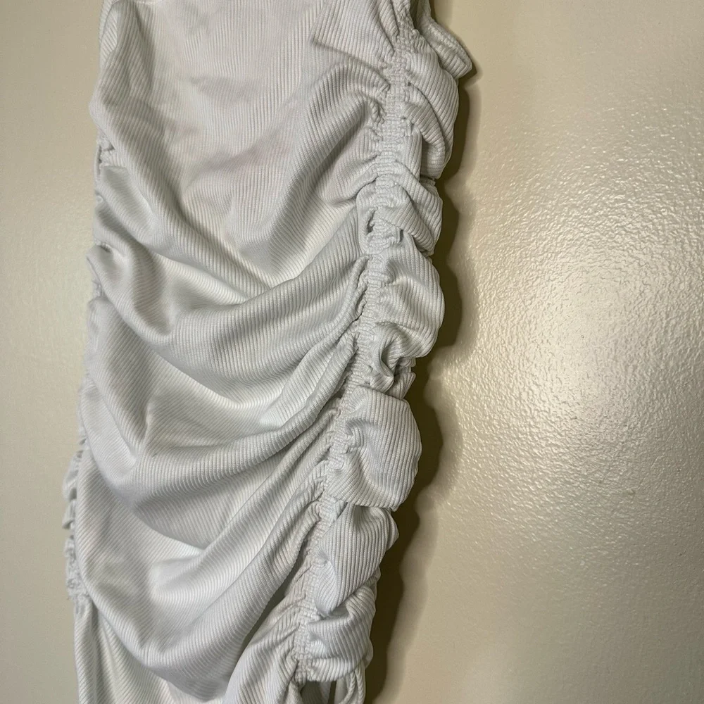 Free People Intimately On your Side White Bodysuit Size XS